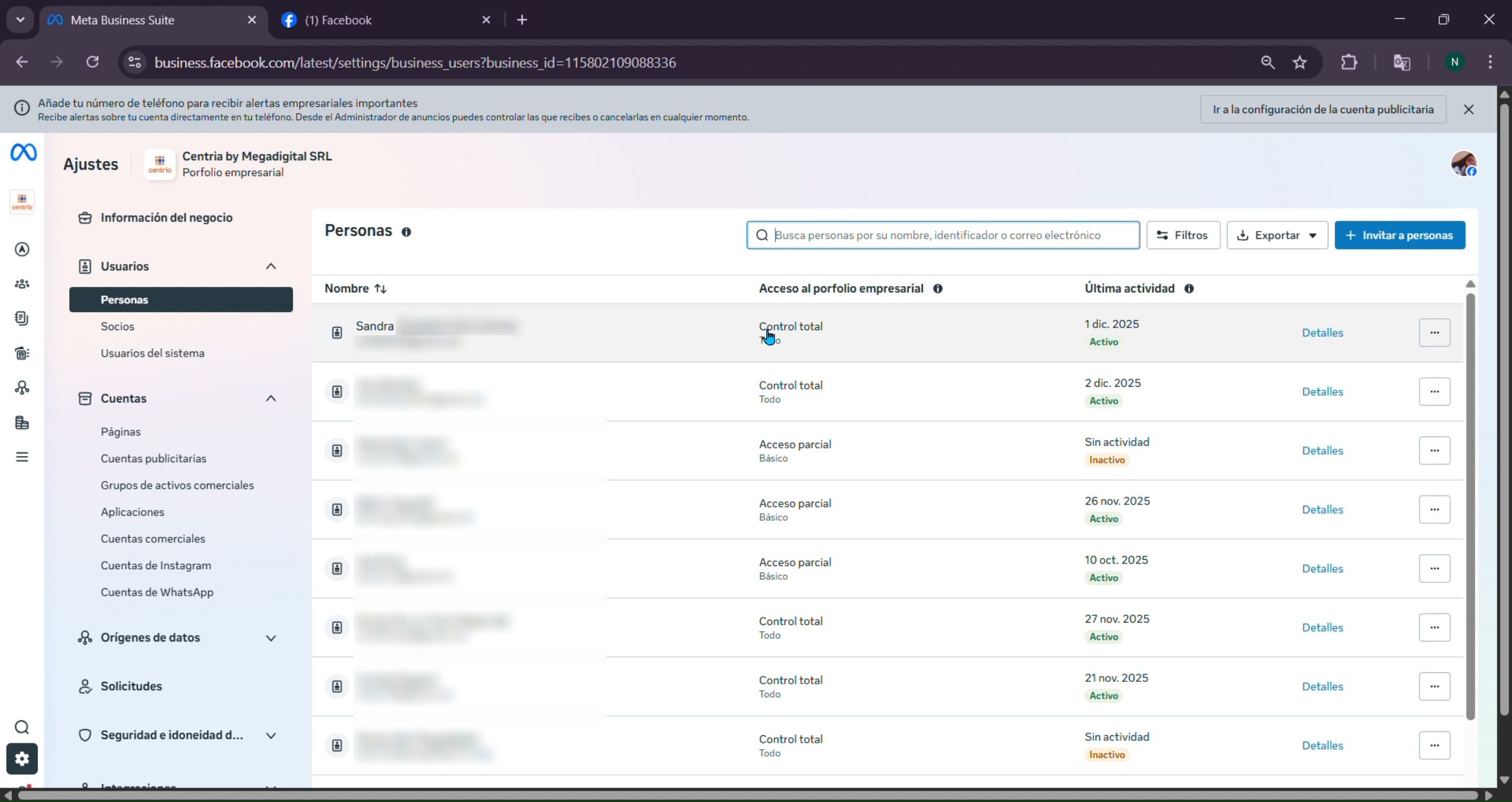 Ingresa a Business.facebook.com