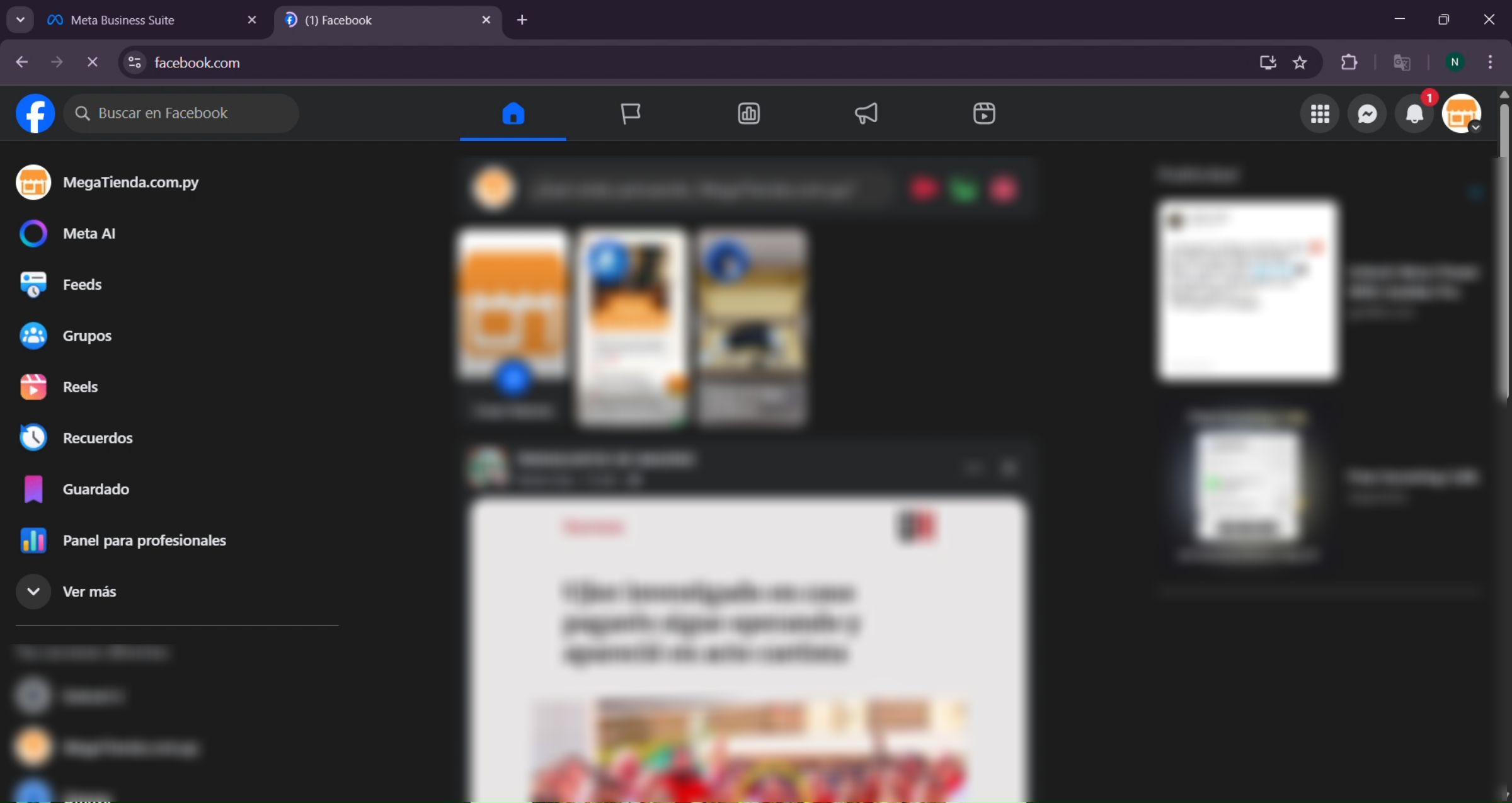 Interactua como la página